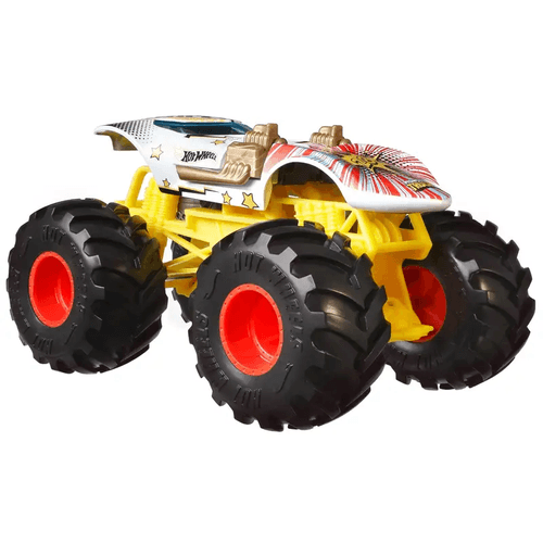 Hot Wheels Monster Trucks Twin Mill Edición Yellow  Escala 1:24