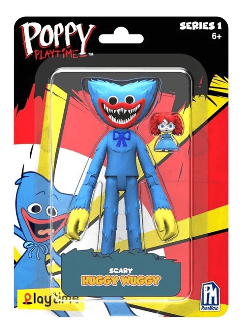 Poppy Playtime Figura de Acción Huggy Wuggy de 5"