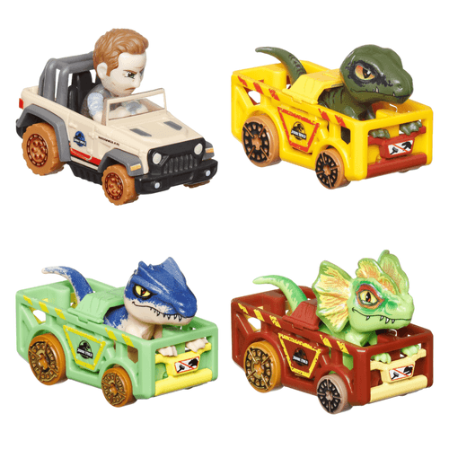Jurassic World Hot Wheels Pista de Juego Racer Verse