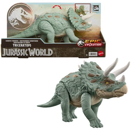 Jurassic World Dinosaurio Rastreadores Triceratops HTK79