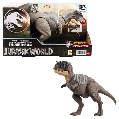 Jurassic World Dinosaurio Colección Ekrixinatosaurus Rugido Feroz HTK70