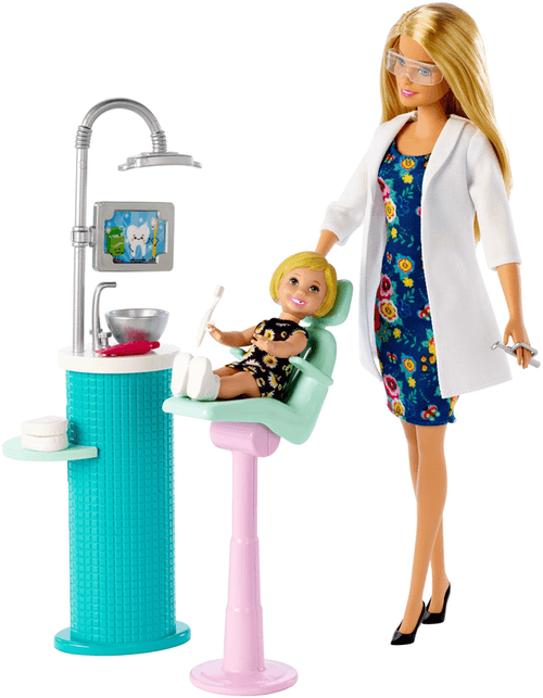 Barbie Careers Dentista Con Bebé
