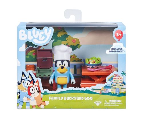 Bluey Mini Set de Juegos Tarde de Parrillada