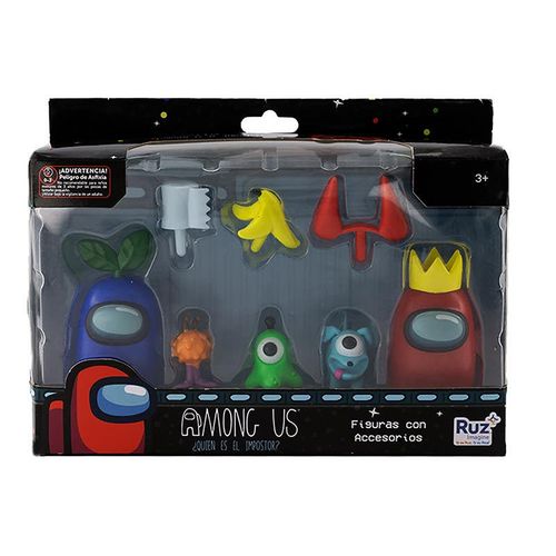 Among Us  2 Pack con Accesorios