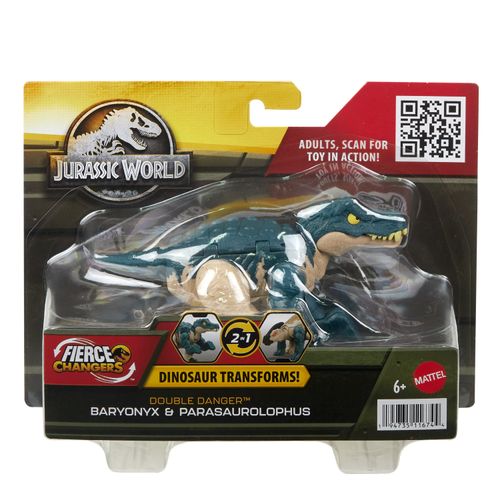 Jurassic World Dinosaurio Transformer Baryonyx A Parasoralophous