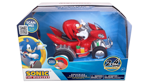 Sonic All-Stars Racing Radiocontrol Turbo Boost Knuckles