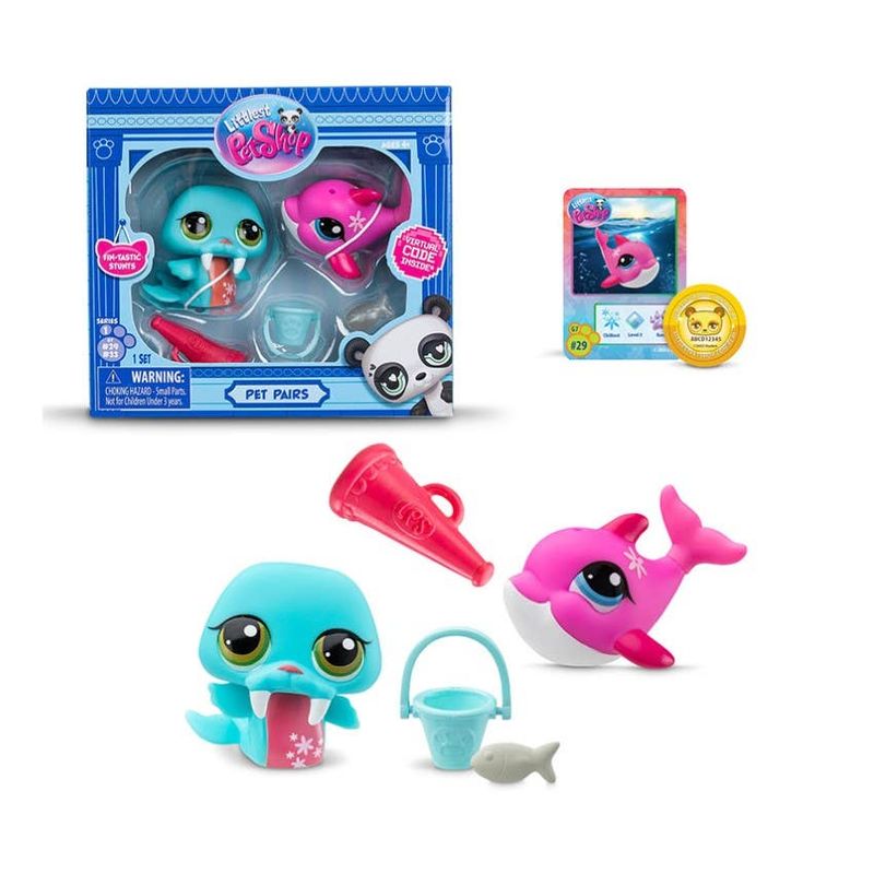 Littlest-Pet-Shop-2-Pack-Delfin-y-Morsa
