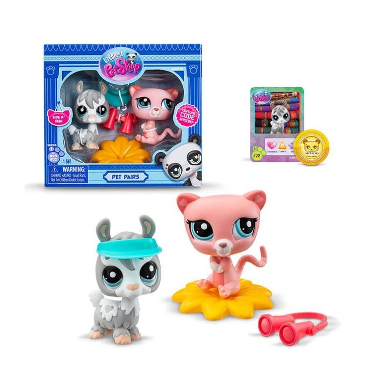 Littlest-Pet-Shop-2-Pack-Llama-y-Lemur