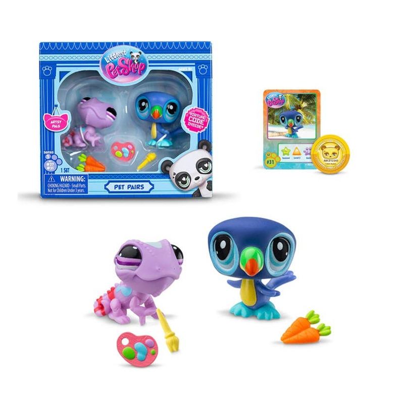 Littlest-Pet-Shop-2-Pack-Camaleon-y-Tucan