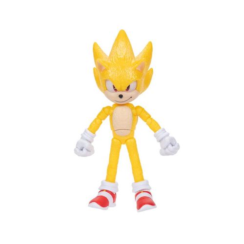 Sonic 3 la Película Figura de Acción de Súper Sonic