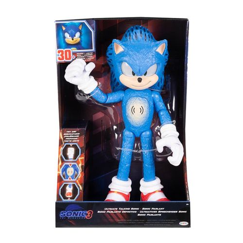 Sonic 3 la Película Figura de Acción de Sonic con Luz y Sonido