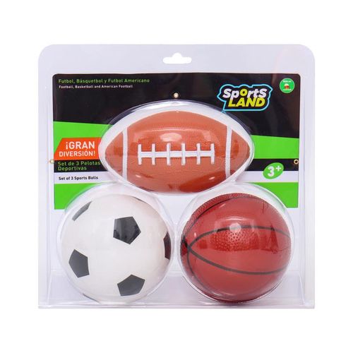 Juego de 3 pelotas