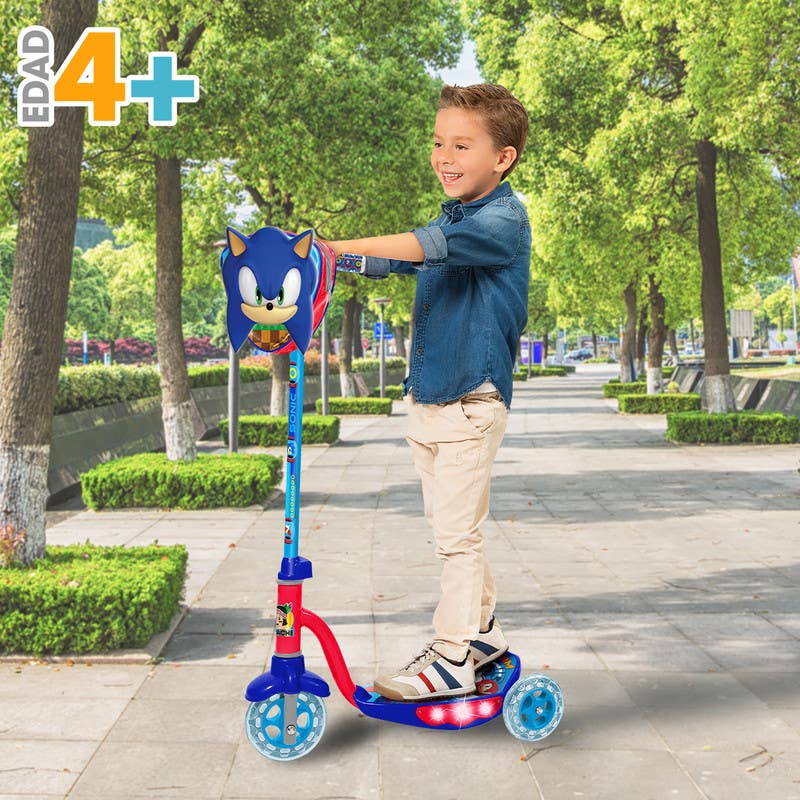 Sonic-Scooter-con-Luces