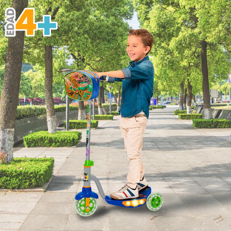 Tortugas-Ninja-Scooter-con-Luces