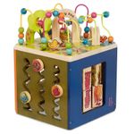 Juguetes-para-Bebe-Cubo-de-Actividades-de-Madera
