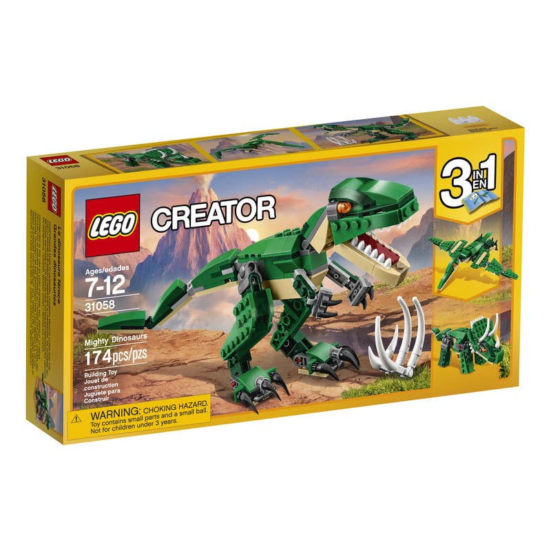 LEGO-Creator-Grandes-Dinosaurios-31058