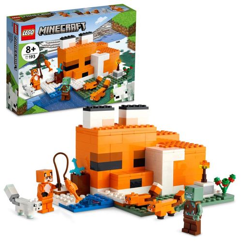 LEGO Minecraft El Refugio Zorro 21178