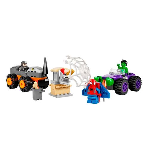 LEGO Marvel Hulk Vs Rhino Truck Showdown 10782