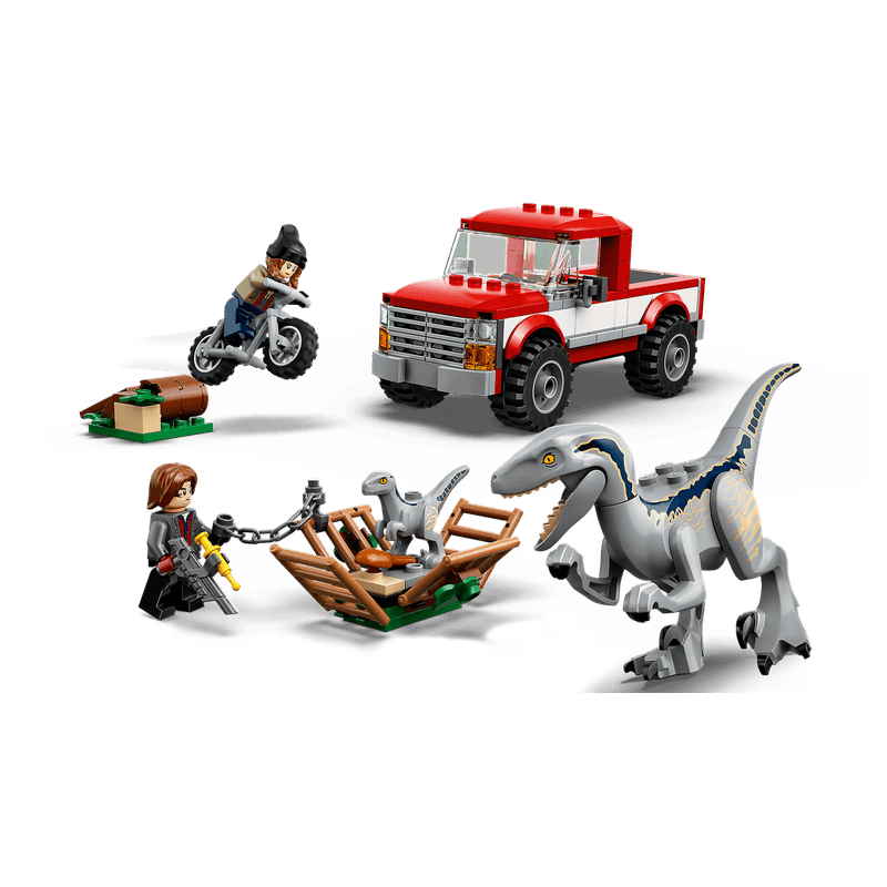 LEGO-Jurassic-World-Captura-de-los-Velocirraptores-Blue-y-Beta-76946