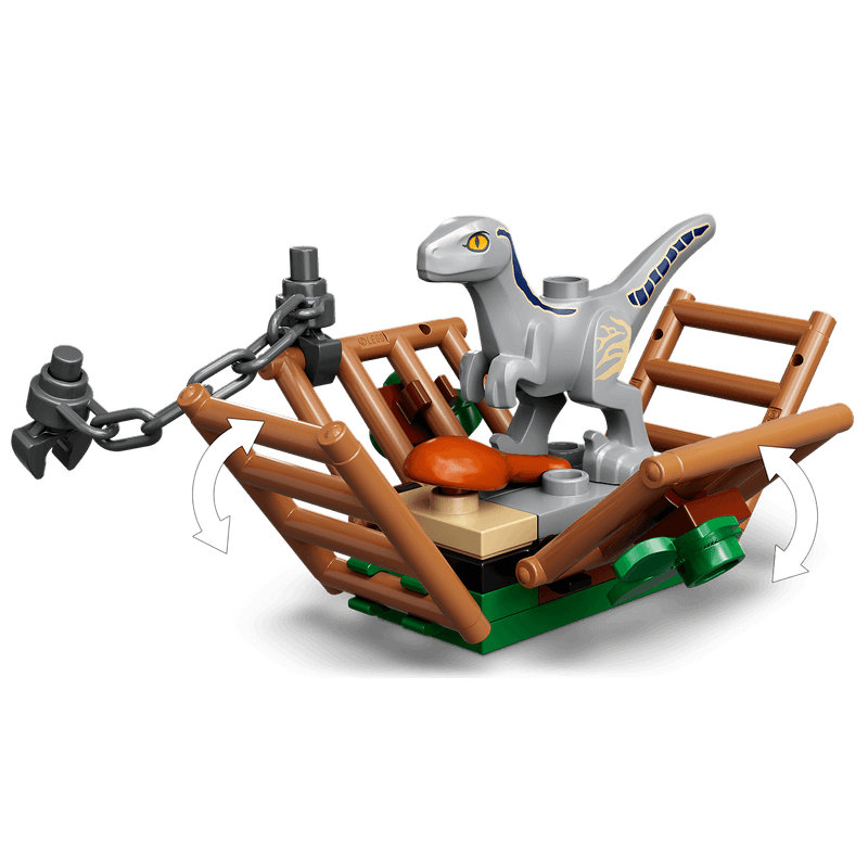 LEGO-Jurassic-World-Captura-de-los-Velocirraptores-Blue-y-Beta-76946