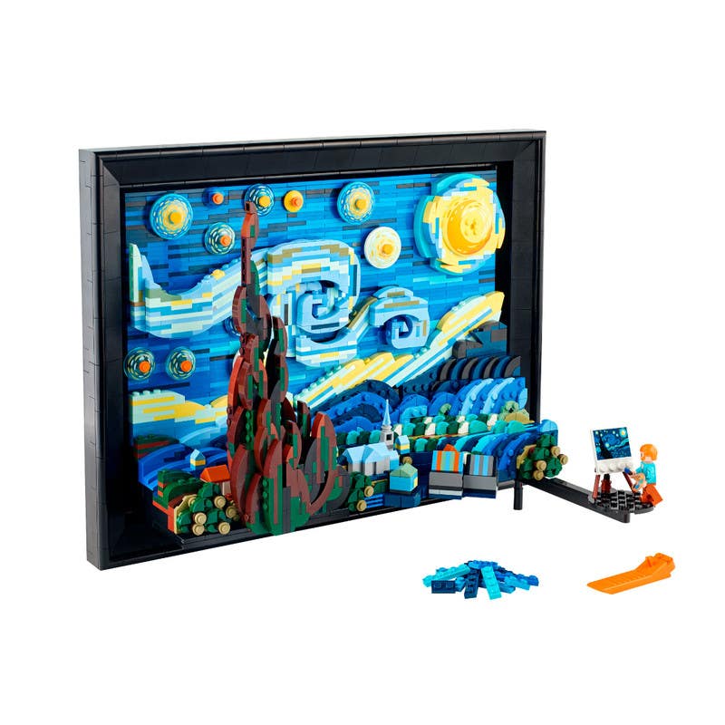 LEGO-Vincent-van-Gogh--La-Noche-Estrellada-Ideas-21333