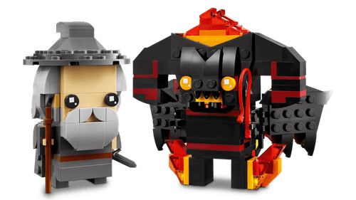 LEGO Lord Of The Rings BrickHeadz 2 Pack Gandalf el Gris y Balrog 40631
