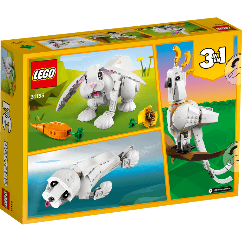 LEGO-Conejo-Blanco-Creator-3-en-1-31133