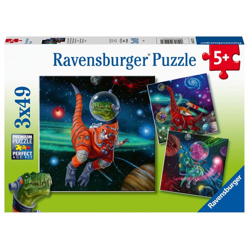 Ravensburger-Rompecabezas-WT-Dino-Space-3x49p---5127
