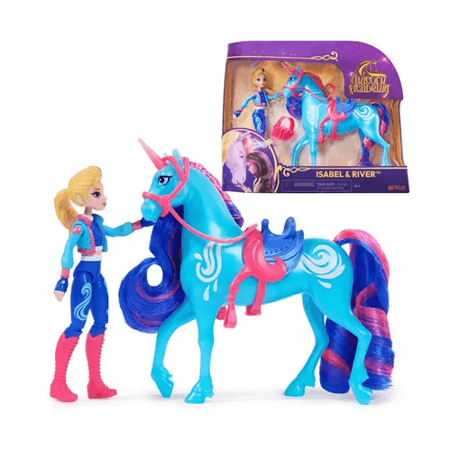 Unicorn Academy Fashion Dolls Isabel y River