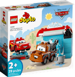 LEGO-Disney-Pixar-Cars-DUPLO-Autolavado-con-el-Rayo-McQueen-y-Mate-10996