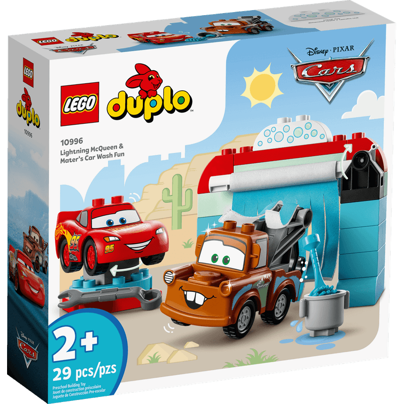 LEGO-Disney-Pixar-Cars-DUPLO-Autolavado-con-el-Rayo-McQueen-y-Mate-10996