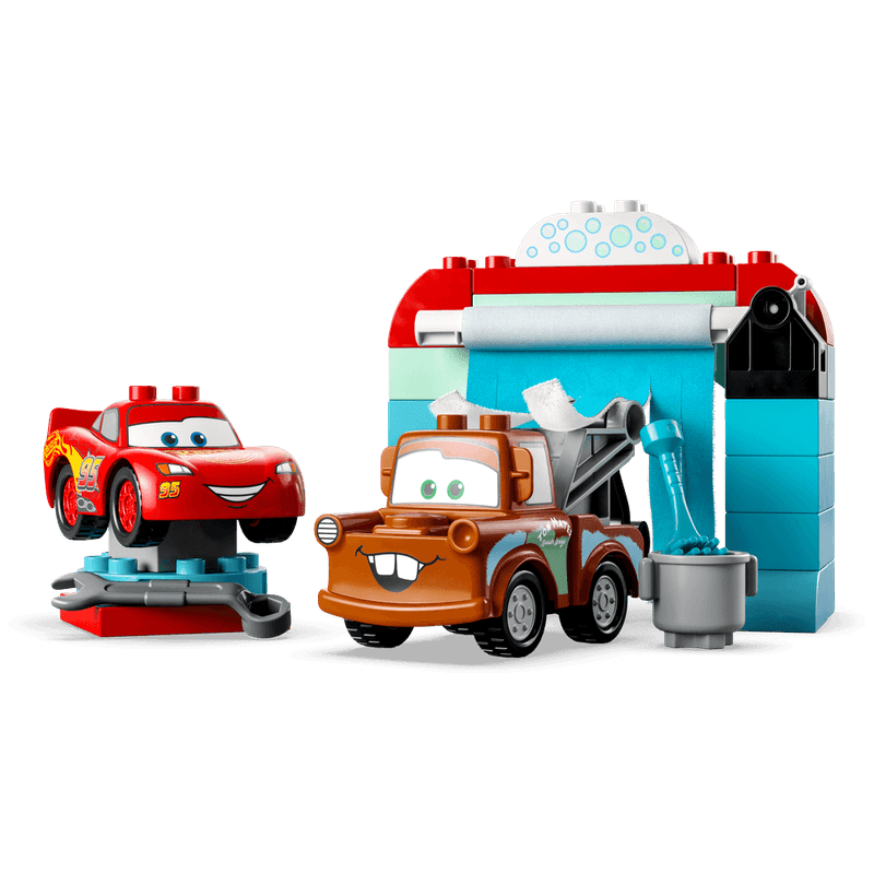 LEGO-Disney-Pixar-Cars-DUPLO-Autolavado-con-el-Rayo-McQueen-y-Mate-10996