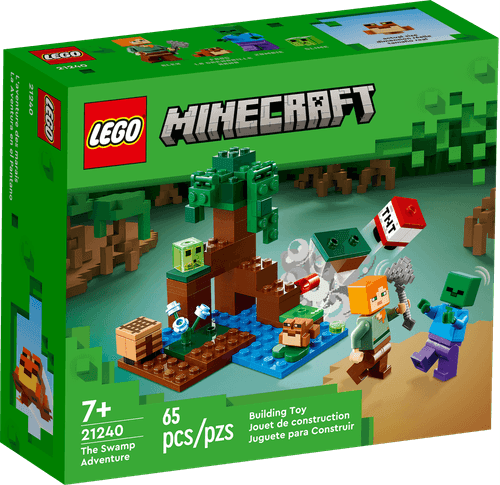 LEGO Minecraft La Aventura en el Pantano 21240