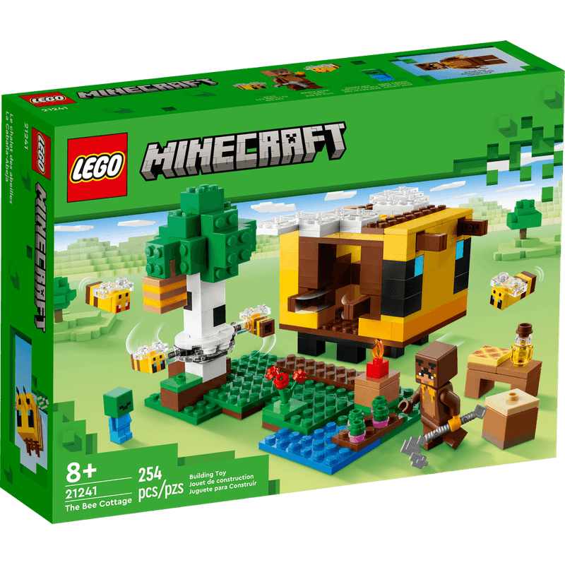 LEGO-Minecraft-La-Cabaña-Abeja-21241