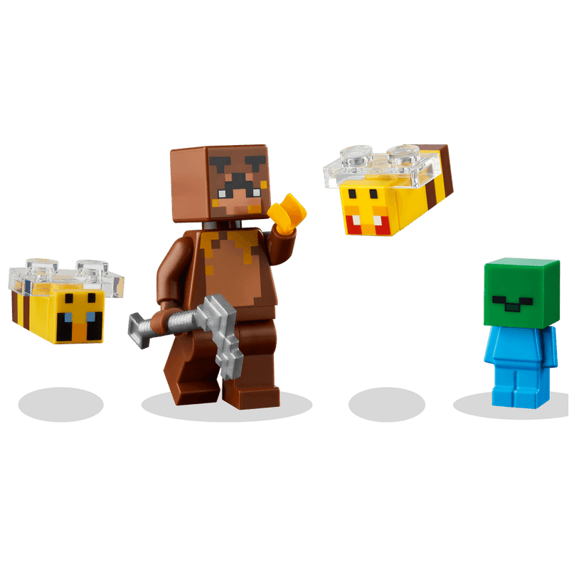 LEGO-Minecraft-La-Cabaña-Abeja-21241