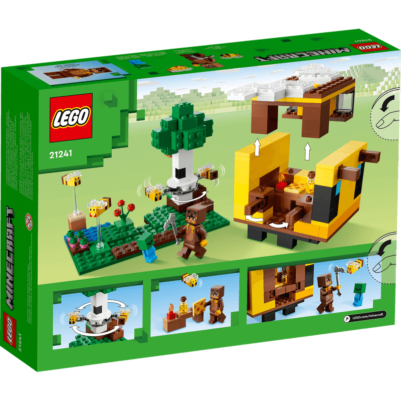 LEGO-Minecraft-La-Cabaña-Abeja-21241