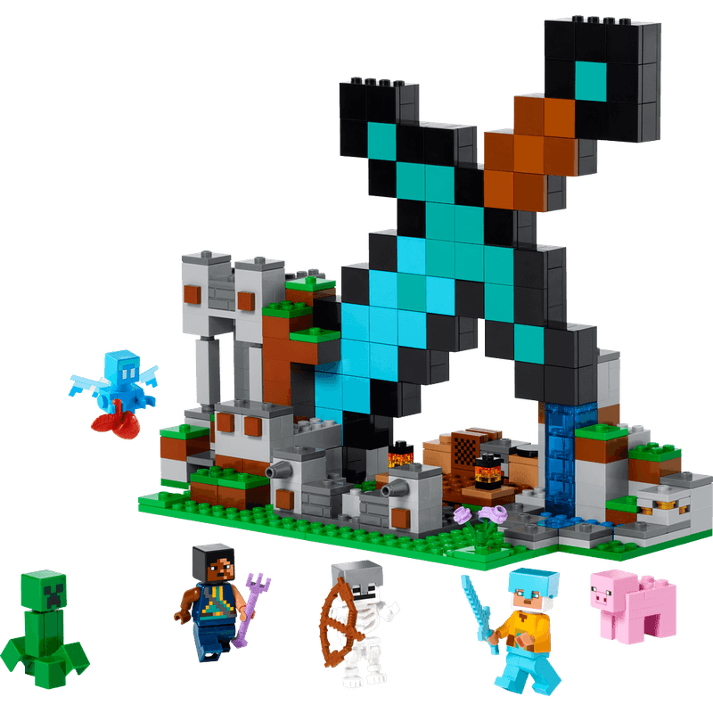 LEGO-Minecraft-La-Fortificacion-Espada-21244