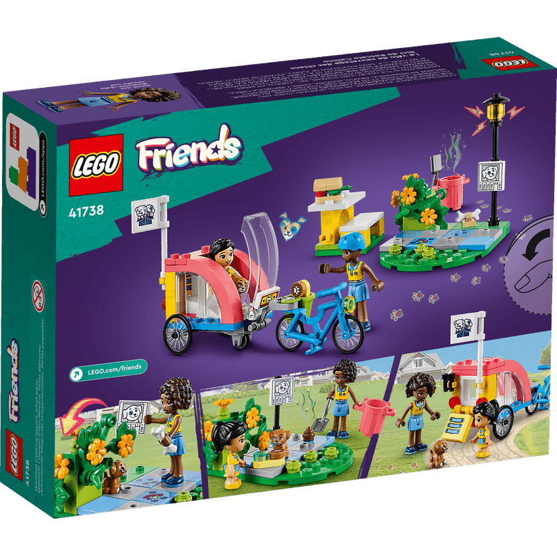 LEGO-Friends-Bici-de-Rescate-Canino-41738