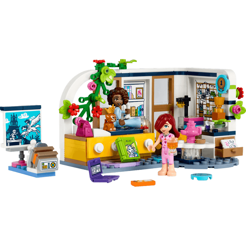 LEGO-Friends-Habitacion-de-Aliya-41740