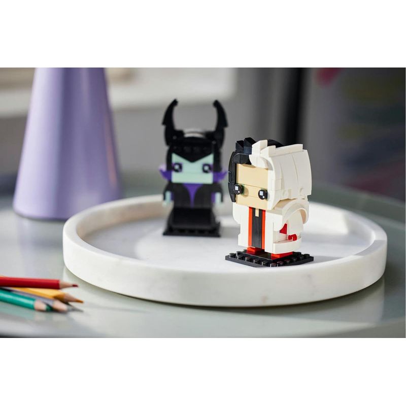 LEGO-Disney-BrickHeadz-2-Pack-de-Cruella-y-Malefica-40620