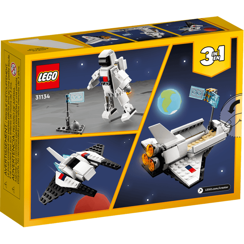 LEGO-Transbordador-3-en-1-Espacial-Creator-31134