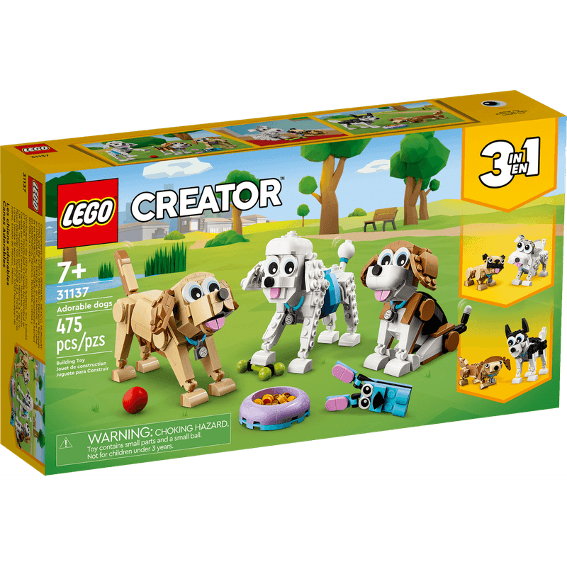 LEGO-Perros-Adorables-3-en-1-Creator-31137