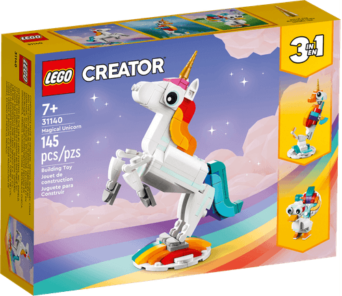 LEGO Unicornio Mágico 3 en 1 Creator 31140