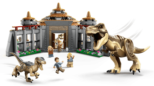 LEGO Jurassic World Centro de Visitantes T-Rex y Ataque del Raptor 76961