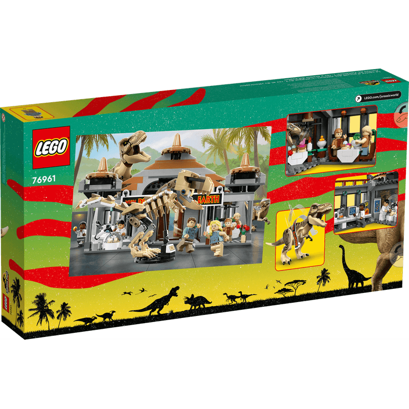 LEGO-Jurassic-World-Centro-de-Visitantes-T-Rex-y-Ataque-del-Raptor-76961