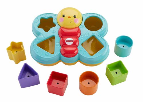 Juguete para Bebés Fisher-Price Mariposa de Bloques