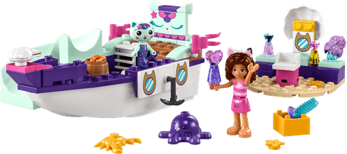 LEGO Gabby'sDollhouse Barco-Spa de Gabby y Gatirena 10786