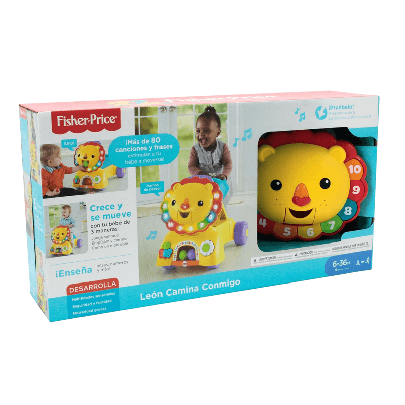Mattel-Fisher-Price-Leon-Camina-Conmigo-Andadera-DPM74
