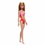 Mattel-Barbie-Playa-con-Traje-de-Baño-Rosa-DWJ99