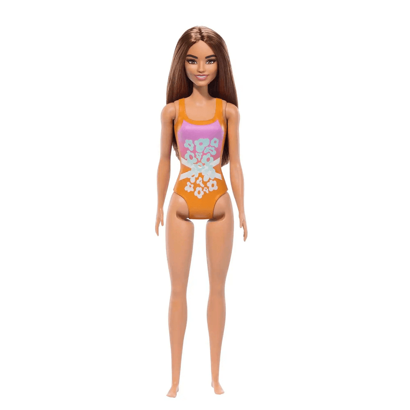 Barbie-Fashion-Doll---Beauty-de-Playa-con-Traje-de-Baño-Naranja